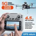New Super High Quality Drone WIFI 6K Dual Camera Foldable Size G.P.S Tracked Drone Drone Camera Apps Controlled.