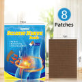 8/16pcs Sciatica Nerve Patches Lumbar Hip Natural Mugwort Patch for Waist Hip Thigh Comfort Daily Body Care Warm Sticker.