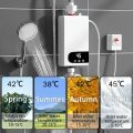 5500W Instant Water Heater 220V Portable Electric Heaters for Bathroom Hot Water Shower and Home Kitchen Heating. 