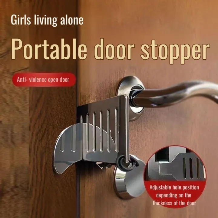 Door Blocker Ruler Door blocker prevents door from opening and effectively protects family ...