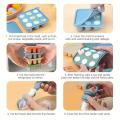 2pcs/1pc Mini-Baby Silicone Food Tray with Cover for Fruit Feeder, Teething and Feeding Tray, Breast Milk and Food Freezer Mold. 