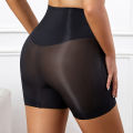 Flarixa Seamless High Waist Shorts Panties For Women Tummy Control Hip Lift Ice Silk Safety Pants Underwear Boyshorts Boxer.