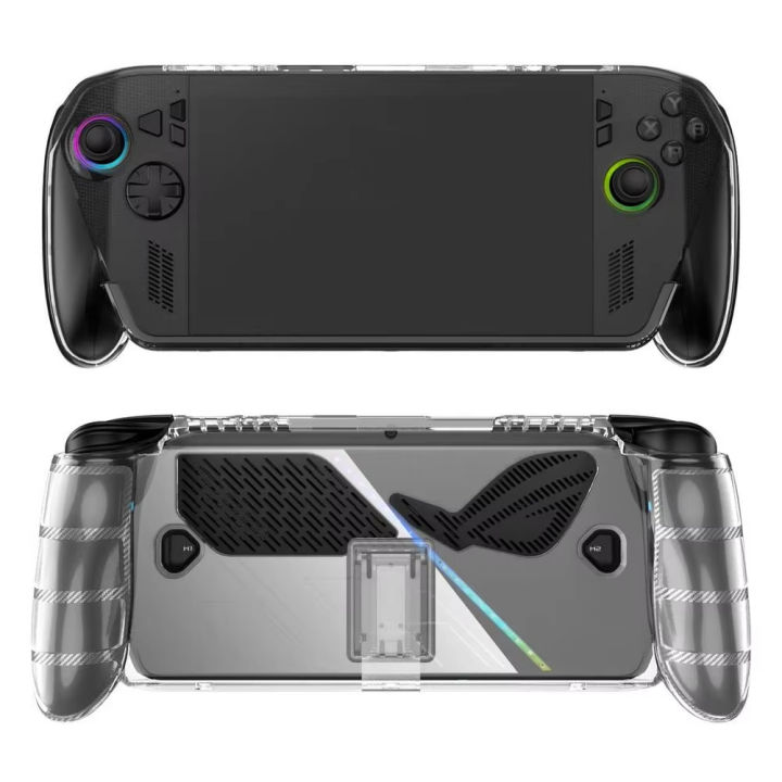 TPU%20Handheld%20Game%20Console%20Case%20Transparent%20Shockproof%20Protective%20Shell%20Ergonomic%20with%20Kickstand%20for%20ROG%20Xbox%20Ally/Ally%20X%20-%20Image%206