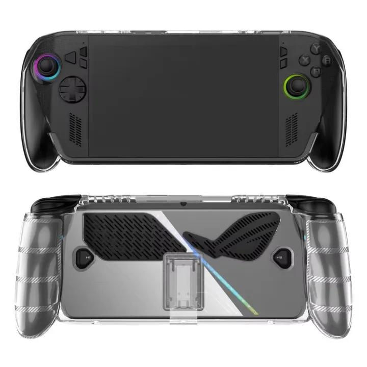 TPU%20Handheld%20Game%20Console%20Case%20Transparent%20Shockproof%20Protective%20Shell%20Ergonomic%20with%20Kickstand%20for%20ROG%20Xbox%20Ally/Ally%20X%20-%20Image%206