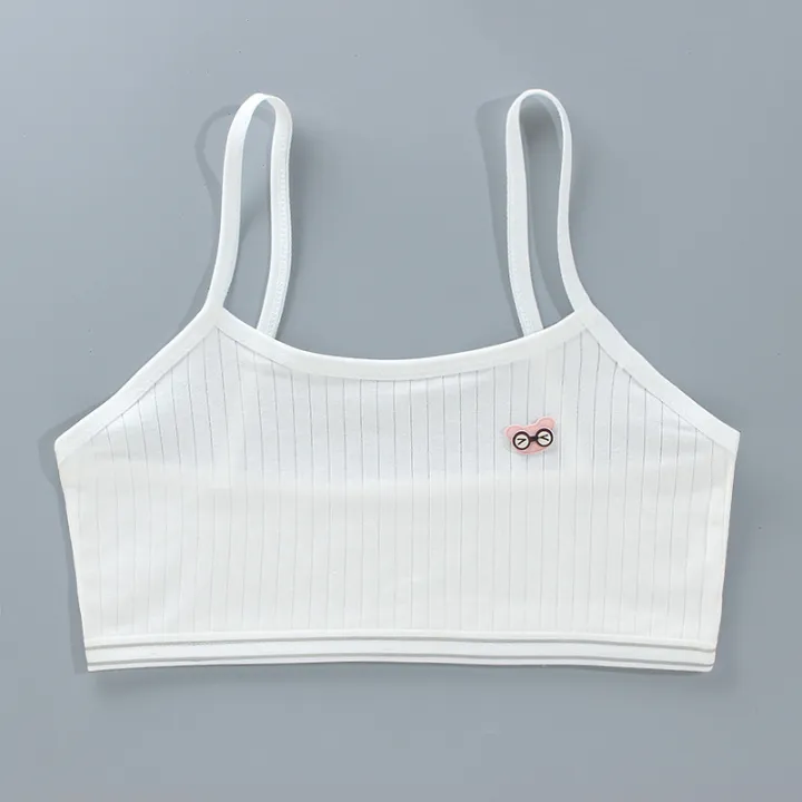 Cartoon%20Summer%20Young%20Children's%20Breast%20Care%20Bras%20Developmental%20Girls%20Training%20Bra%20Puberty%20Students%20Kids%20Vest%20Teenage%20Underwears%20-%20Image%202