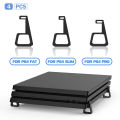 Horizontal Version Holder For PS4/Slim /Pro Console Accessories Cooling Base Legs Flat-Mounted Bracket Space-Saving Stand. 
