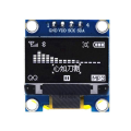 0.96" Inch OLED Display Screen Module I2C IIC 128x64 SS - D - 1306 3.3V-5V Blue/blue Yellow/White for Arduino ESP32 ESP8266. 