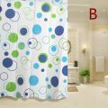 180*200cm Bathroom Curtain Waterproof Shower Curtain with 12 Curtain Hooks and Rings Shower Curtain Set. 