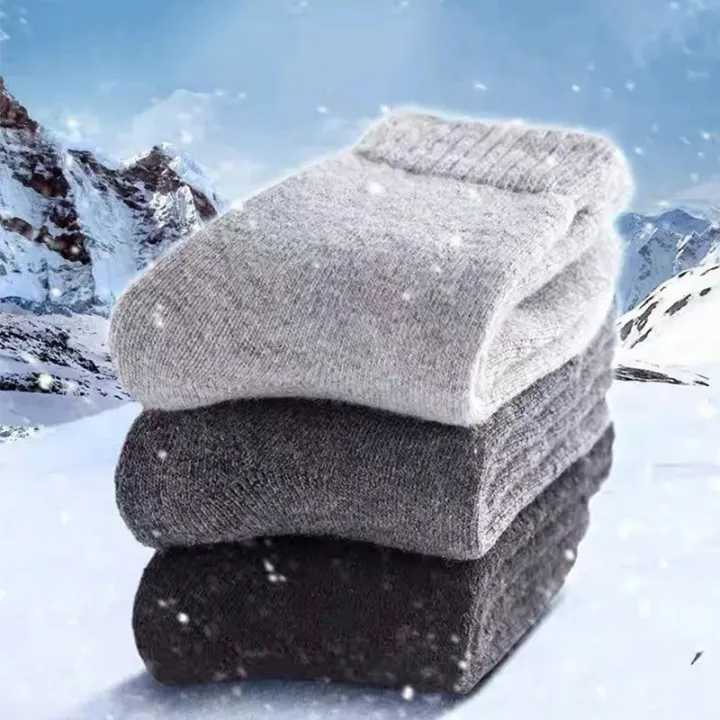 1%20Pairs%20Winter%20Warm%20Women%20Socks%20Merino%20Wool%20Men%20Super%20Thicker%20Solid%20%20Against%20Cold%20Thermal%20Plush%20Thick%20Snow%20Terry%20Socks%20-%20Image%202