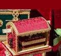 Wedding customized handmade Palki shahi chithi box set beautiful handmade customized work indian style Date fix box. 