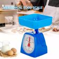 Spring Scale Kitchen Scale Mechanical Dial Plastic Scale with Removable Bowl Food Balance Measuring Weight Kitchen. 
