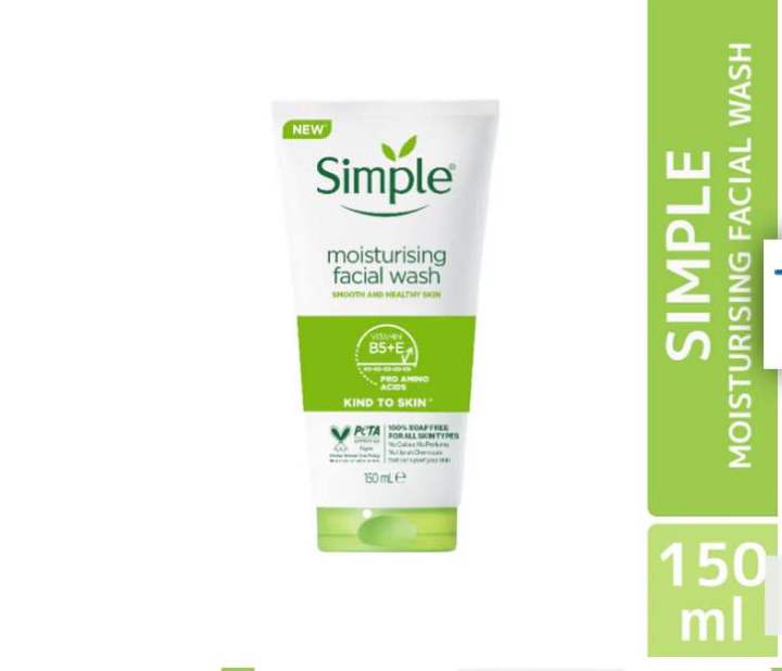 Simple Kind to Skin Moisturising Facial Wash 150ml