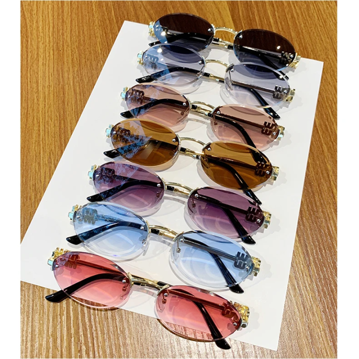 Oval%20Frame%20Sunglasses%20New%20Rimless%20Cut%20Edge%20Personality%20Glasses%20Fashion%20Design%20Sense%20Small%20Frame%20Sunglasses%2090289%20-%20Image%204