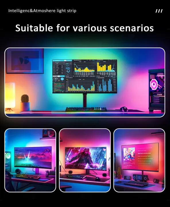 USB%20Computer%20Sync%20Light%20Strip%20PC%20Strip%20Lights%2024%2027%2032%2034%20Inch%20Monitor%20RGB%20Screen%20LED%20Backlight%20for%20Gaming%20Room%20Atmosphere%20Decor%20-%20Image%207