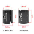 MUQZI 1Pair MTB Road Bike Handlebar Shim 25.4mm to 31.8mm and 31.8mm to 35mm Adjust Adapter.