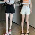 High Waisted Denim Shorts Women's Fashion Jeans, Korean Style, Good Fabric, Beautiful Shape, Sweet Color, Cute 9616 #. 
