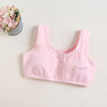 1pcs Teen Girl Bra Kids Cotton Breathable Underwear Size 130-160 Strawberry Prints Growing Girl Bras. 