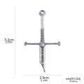Game Aragorn Broken Sword Movie Metal Badge Narsil Brooch for Women Men Party Fashion Accessories Jewelry . 