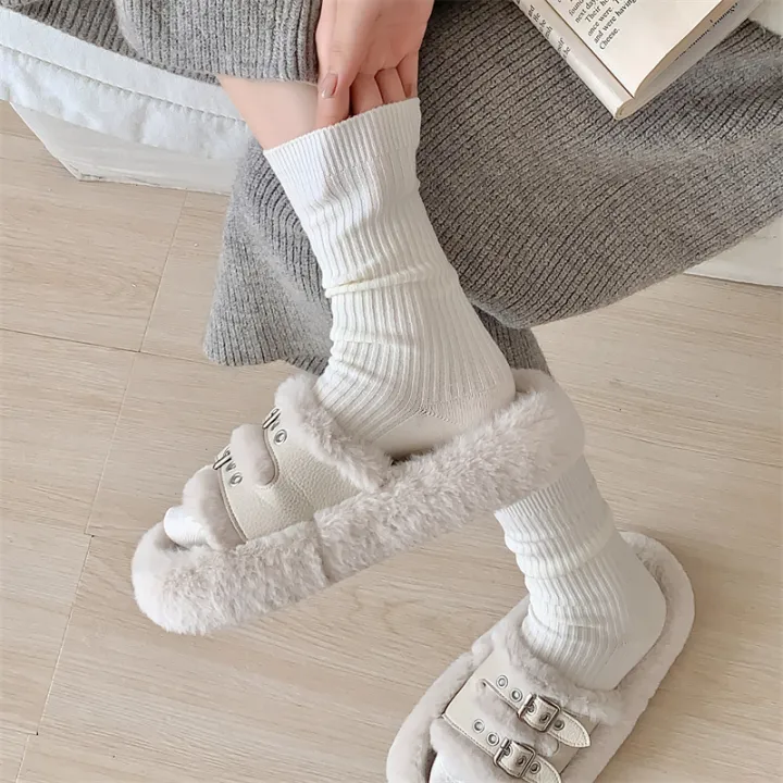 Retro%20Women%20Socks%20Japanese%20Style%20Autumn%20New%20Solid%20Color%20Warm%20Home%20Simple%20Crew%20Socks%20Girls%20Breathable%20Casual%20Striped%20Loose%20Socks%20-%20Image%202