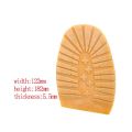 Thicken Rubber Shoe Soles for Men Leather Business Shoes Heel Sole Non-slip Repair DIY Replacement Outsoles Black Yellow Mat Pad. 