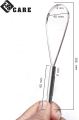 Tongue Cleaner Scraper for Oral Health Natural Silver Rustproof Use After Toothbrush for Fresh Breath Stainless Steel. 