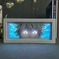 Gojo 
Anime Lightbox | Anime inspired night light | anime inspired LED light box | anime gifts. 