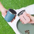 300ml Thermos Cup Men's and Women's Exquisite Portable Cup 304 Stainless Steel Simple Water Cup Office and Home Milk Coffee Cup. 
