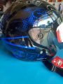 ANG HELMETS Half Face Blue And Black. 