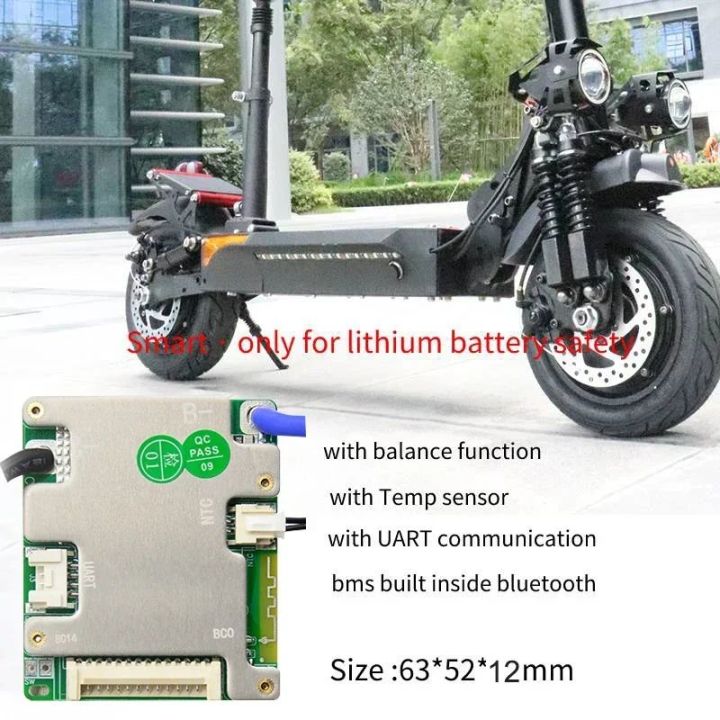 JBD Smart BMS 7S-14S 8S 9S 10S 11S 12S 13S Lithium Battery 24V 36V 48V ...