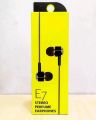 E7 Stereo Perfume Earphone With High Bass. 