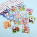 10-50Pcs Mini Cartoon Animal Paper Jigsaw Puzzles Educational Toy Kids Birthday Party Favors School Rewards Pinata Fillers.