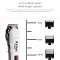 Kemei KM-809A Digital AC/DC Electric Rechargeable Professional Hair Clipper Trimmer. 