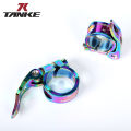 TANKE bicycle  seat post clamp aluminum alloy ultra light quick release road fixed gear MTB mountain bike parts 31.8mm 34.9. 
