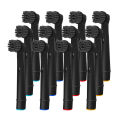 4-20pcs Bamboo Charcoal Brush Heads For Oral-B Electric Toothbrush Advance Power/Pro Health/Triumph/3D Excel/Vitality Precision.