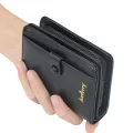 Fashion Men Wallets High Quality PU Leather Zipper Short Design Card Holder Male Purse with Coin Pockett Holder Men Wallets. 