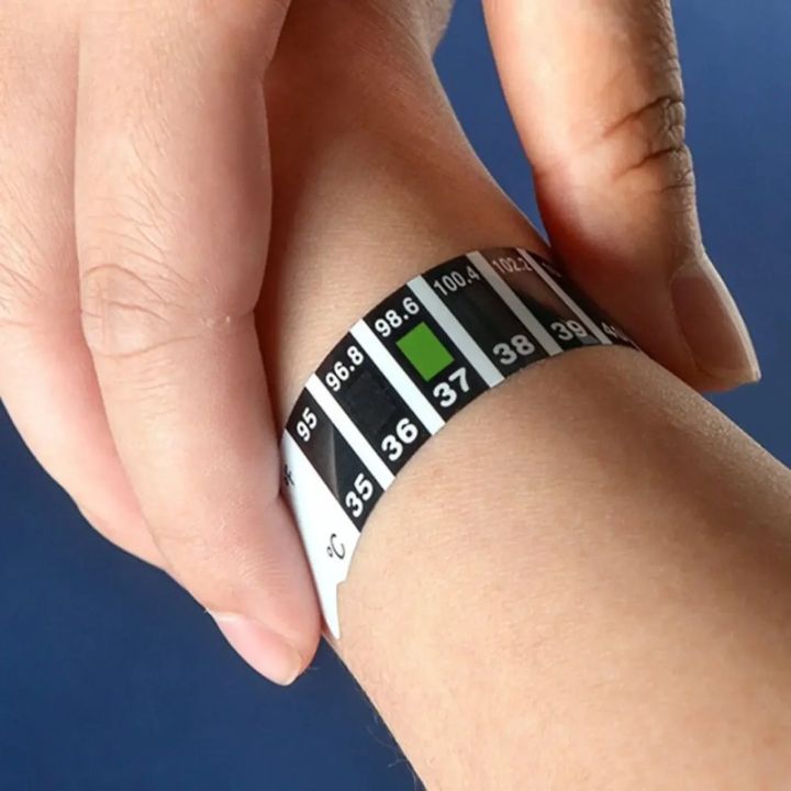 10/20Pcs%20Forehead%20Head%20Strip%20Thermometer%20Water%20Milk%20Thermometer%20Fever%20Body%20Baby%20Child%20Kid%20Test%20Temperature%20Sticker%20Baby%20Care%20-%20Image%204