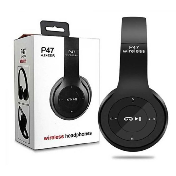P47%20On%20Ear%20Wireless%20Headphones%20Dynamic%20Plastic%20Mobile%20Phone%20Earphone%20with%20Volume%20Control%20/%20with%20Microphone%20/%20Noise-isolating%20Headset%20-%20Image%205