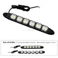 2X Waterproof DRL 6Chips Led Car Auto Decorative Flexible Daytime Running Light Driving Led Strip Headlight Fog Backup Trunk Led.