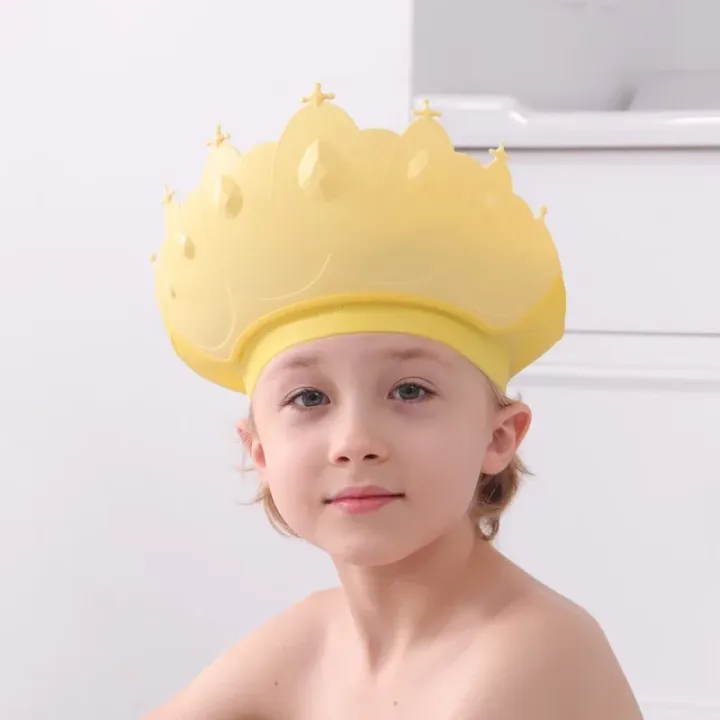 Baby%20Adjustable%20Size%20Shampoo%20Cap%20Crown%20Baby%20Shower%20Cap%20Children%20%20Cartoon%20Bath%20Visor%20Infant%20Hair%20Shield%20Ear%20Protection%20Waterproof%20-%20Image%204