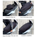 BLALION Universal Motorcycle Seat Cover Thickened Velvet Winter Seat Cushion Electric Scooter Seat Protection Cover Moto Parts.