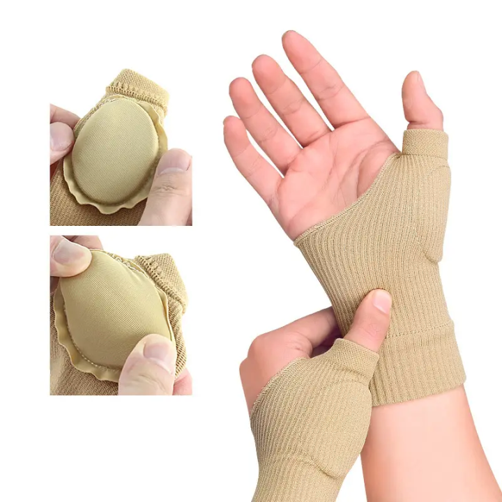 1Pair%20Wrist%20Thumb%20Compression%20Arthritis%20Gloves,%20Breathable%20Wrist%20Support%20Brace%20Wrist%20Sleeve%20With%20Gel%20Thumb%20Injury%20Pads%20-%20Image%203