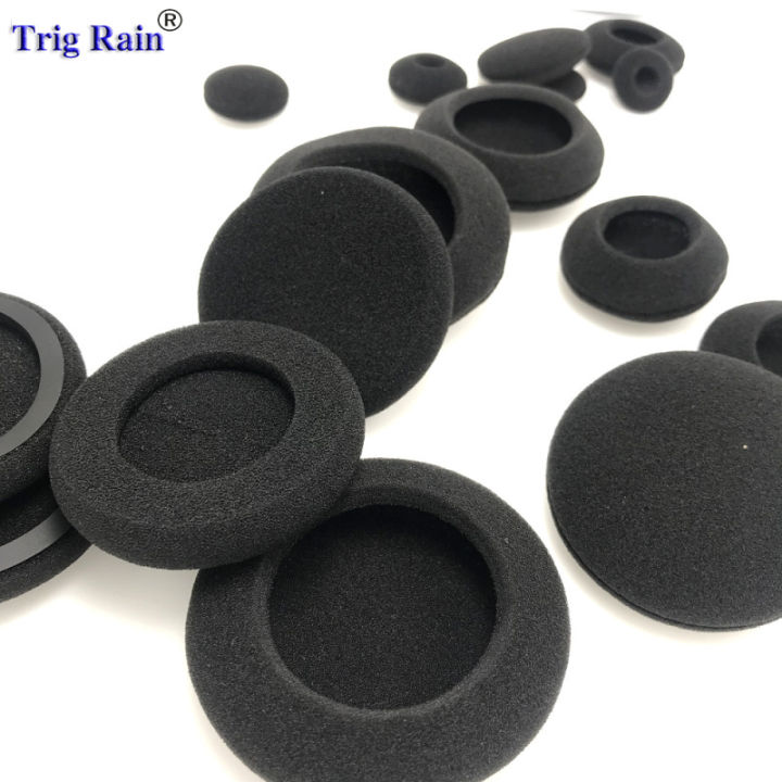 10 Pack 65mm Thick Cushion Foam Ear Pads - Replacement Headphone Sponge Covers