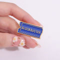 Blockbuster Video Enamel Retro Collect Films Movie Ticket Brooch Hat Lapel Pin Badge Jewelry for Backpack Clothes Wholesale Pin.