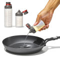 3/6oz Leak-proof Squeeze Bottle With Scale Kitchen Salad Sauce Set Portable Squeeze Oil Bottle Spicy Container Outdoor Picnic. 