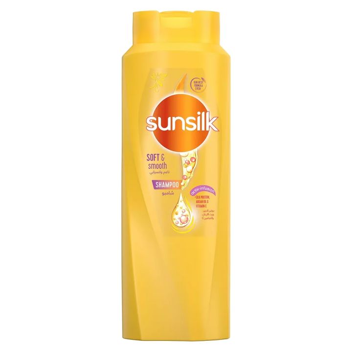 International UAE Product Sunsilk Soft & Smooth Shampoo Used For Male /Female-700Ml