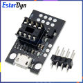 Estardyn ATtiny13A / ATtiny25 / ATtiny45 / ATtiny85 Pluggable ATTINY Development Programming Bare Board. 