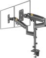 NB-H180-FP Dual Arm 2 in 1 Combo, Laptop Mount with Adjustable Tray for 10-17”Notebook, Full Motion. 