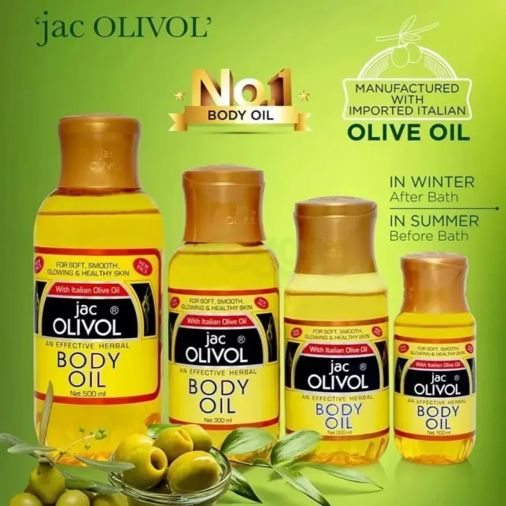 Jac%20Olivol%20Body%20Oil%20With%20Italian%20Olive%20Oil%20For%20Soft,%20Smooth,%20Glowing%20&%20Healthy%20Skin%20500ml%E2%80%83%20-%20Image%203
