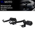 Motorcycle frame crash pads for Apulia RS660 2021-2022 crash shaft engine stator slide protectors.