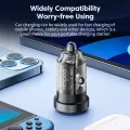 Toocki 30W 5A QC PD 3.0 SCP Car Charger Quick Charge4.0 USB Type C Fast Charging For iPhone 15 14 13 12 Huawei Samsung Xiaomi. 